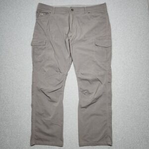 Kuhl Pants Mens 40x30 Gray Utility Hiking Work Outdoors Cargo Stretch Straight